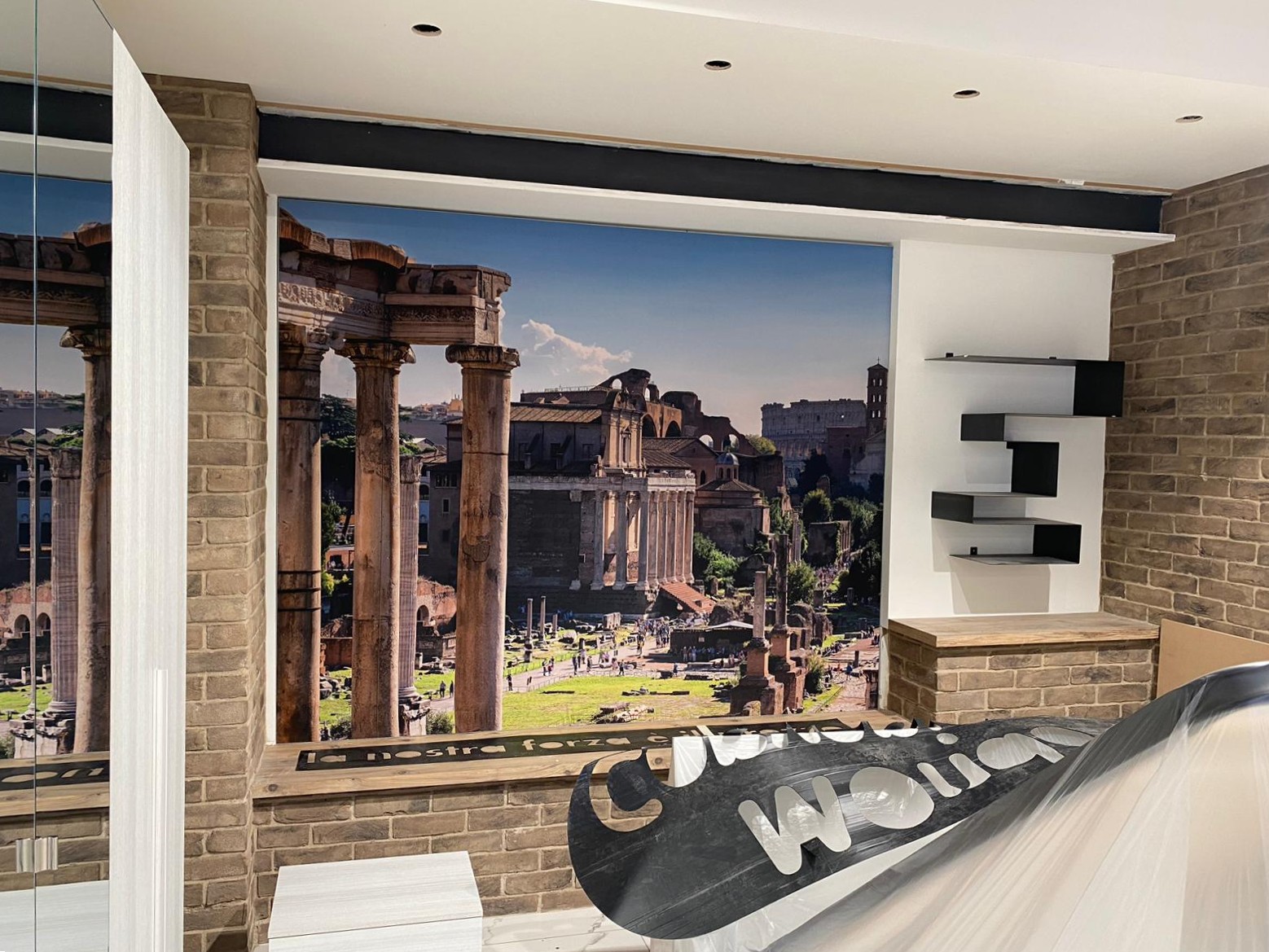 Allestimento Lightbox Mondo Convenienza